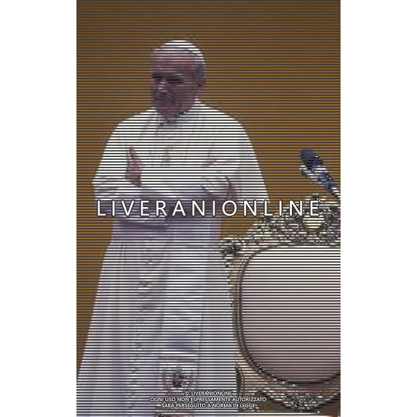 RETROSPETTIVA -Papa Giovanni Paolo II è stato il 264º papa della Chiesa cattolica e vescovo di Roma, 6º sovrano dello Stato della Città del Vaticano. NELLA FOTO PAPA GIOVANNI PAOLO II KAROL WOYTILA A MILANO NELL\'ANNO 1983 AG ALDO LIVERANI SAS
