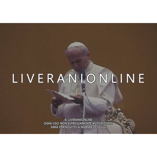 RETROSPETTIVA -Papa Giovanni Paolo II è stato il 264º papa della Chiesa cattolica e vescovo di Roma, 6º sovrano dello Stato della Città del Vaticano. NELLA FOTO PAPA GIOVANNI PAOLO II KAROL WOYTILA A MILANO NELL\'ANNO 1983 AG ALDO LIVERANI SAS