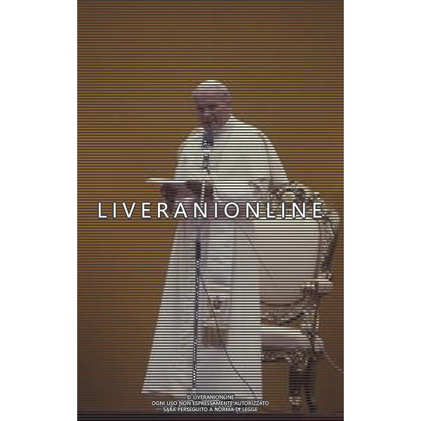 RETROSPETTIVA -Papa Giovanni Paolo II è stato il 264º papa della Chiesa cattolica e vescovo di Roma, 6º sovrano dello Stato della Città del Vaticano. NELLA FOTO PAPA GIOVANNI PAOLO II KAROL WOYTILA A MILANO NELL\'ANNO 1983 AG ALDO LIVERANI SAS
