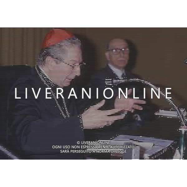 RETROSPETTIVA CARDINALE CARLO MARIA MARTINI NELLA FOTO IL CARDINALE CARLO MARIA MARTINI A MILANO NELL\'ANNO 1990 AG ALDO LIVERANI SAS