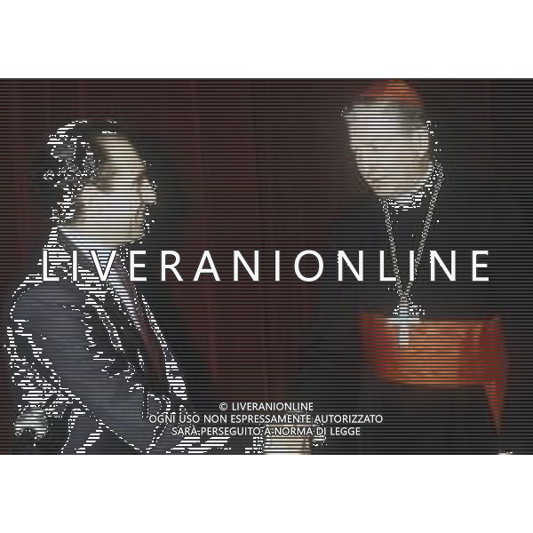 RETROSPETTIVA CARDINALE CARLO MARIA MARTINI NELLA FOTO IL CARDINALE CARLO MARIA MARTINI A MILANO NELL\'ANNO 1990 CON PAOLO PILLITTERI AG ALDO LIVERANI SAS