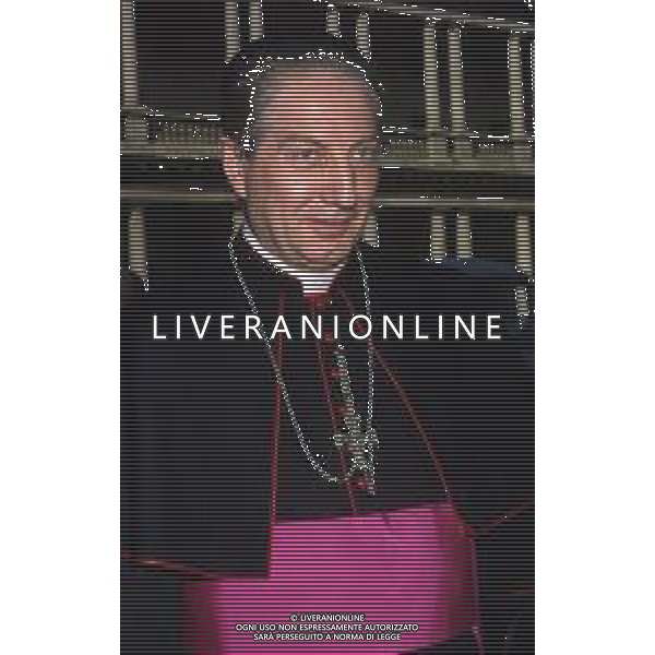 RETROSPETTIVA CARDINALE CARLO MARIA MARTINI NELLA FOTO IL CARDINALE CARLO MARIA MARTINI A MILANO NELL\'ANNO 1982 AG ALDO LIVERANI SAS 