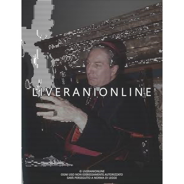 RETROSPETTIVA CARDINALE CARLO MARIA MARTINI NELLA FOTO IL CARDINALE CARLO MARIA MARTINI A MILANO  AG ALDO LIVERANI SAS 
