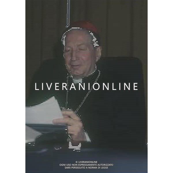 RETROSPETTIVA CARDINALE CARLO MARIA MARTINI NELLA FOTO IL CARDINALE CARLO MARIA MARTINI A MILANO  AG ALDO LIVERANI SAS 