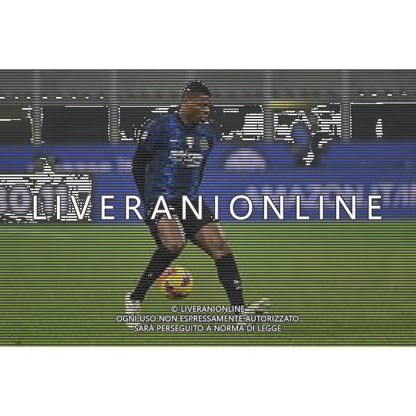 Denzel Dumfries (Inter) Inter vs Empoli Coppa Italia Frecciarossa - ottavi di finale Milano 19-01-2022 Stadio Giuseppe Meazza - San Siro foto Roberto Garavaglia/ag. Aldo Liverani sas /AGENZIA ALDO LIVERANI SAS