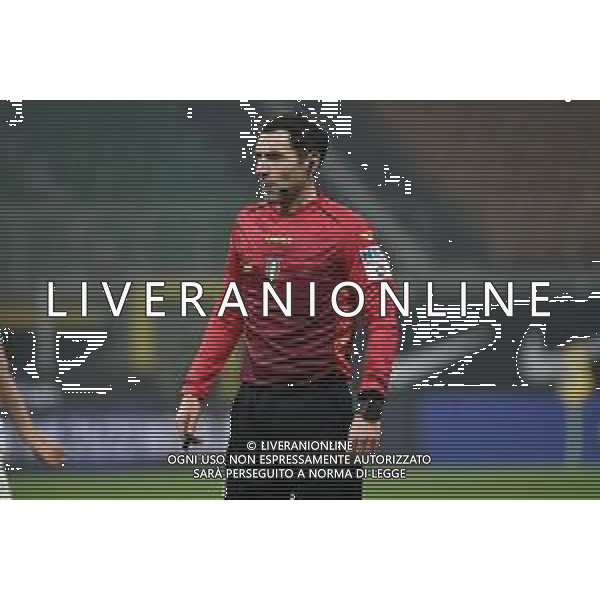 l\'arbitro Juan Luca Sacchi di Macerata Inter vs Empoli Coppa Italia Frecciarossa - ottavi di finale Milano 19-01-2022 Stadio Giuseppe Meazza - San Siro foto Roberto Garavaglia/ag. Aldo Liverani sas /AGENZIA ALDO LIVERANI SAS