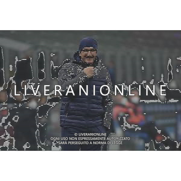 Aurelio Andreazzoli allenatore Empoli Inter vs Empoli Coppa Italia Frecciarossa - ottavi di finale Milano 19-01-2022 Stadio Giuseppe Meazza - San Siro foto Roberto Garavaglia/ag. Aldo Liverani sas /AGENZIA ALDO LIVERANI SAS