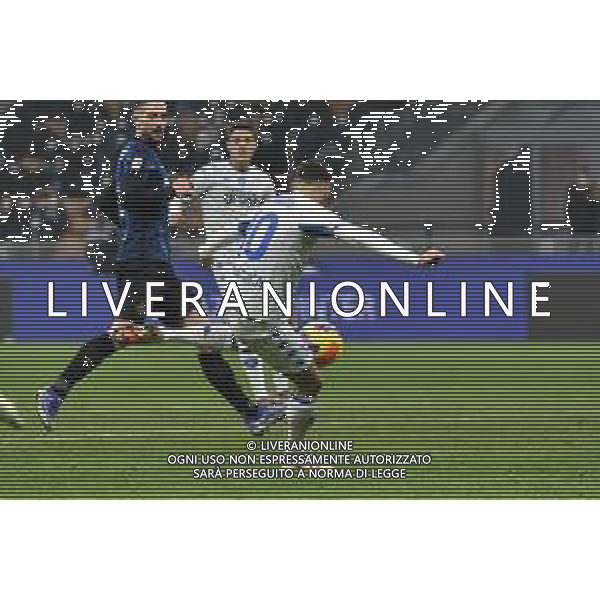 Nedim Bajrami (Empoli) segna il gol dell\'1 a 1 Inter vs Empoli Coppa Italia Frecciarossa - ottavi di finale Milano 19-01-2022 Stadio Giuseppe Meazza - San Siro foto Roberto Garavaglia/ag. Aldo Liverani sas /AGENZIA ALDO LIVERANI SAS