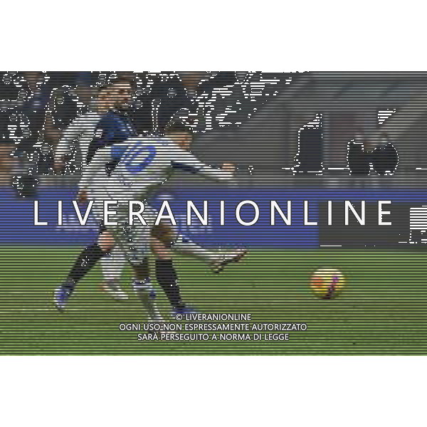 Nedim Bajrami (Empoli) segna il gol dell\'1 a 1 Inter vs Empoli Coppa Italia Frecciarossa - ottavi di finale Milano 19-01-2022 Stadio Giuseppe Meazza - San Siro foto Roberto Garavaglia/ag. Aldo Liverani sas /AGENZIA ALDO LIVERANI SAS