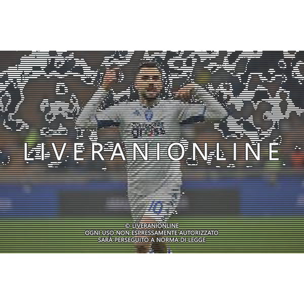 Nedim Bajrami (Empoli) esulta dopo il gol dell\'1 a 1 Inter vs Empoli Coppa Italia Frecciarossa - ottavi di finale Milano 19-01-2022 Stadio Giuseppe Meazza - San Siro foto Roberto Garavaglia/ag. Aldo Liverani sas /AGENZIA ALDO LIVERANI SAS