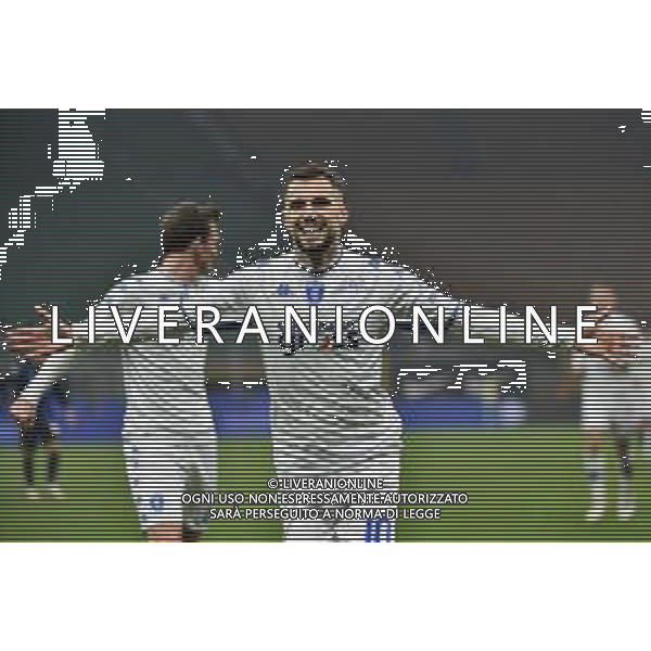 Nedim Bajrami (Empoli) esulta dopo il gol dell\'1 a 1 Inter vs Empoli Coppa Italia Frecciarossa - ottavi di finale Milano 19-01-2022 Stadio Giuseppe Meazza - San Siro foto Roberto Garavaglia/ag. Aldo Liverani sas /AGENZIA ALDO LIVERANI SAS