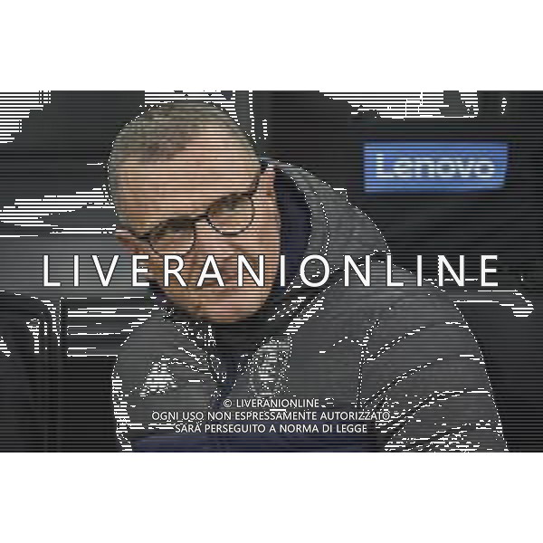 Aurelio Andreazzoli allenatore Empoli Inter vs Empoli Coppa Italia Frecciarossa - ottavi di finale Milano 19-01-2022 Stadio Giuseppe Meazza - San Siro foto Roberto Garavaglia/ag. Aldo Liverani sas /AGENZIA ALDO LIVERANI SAS