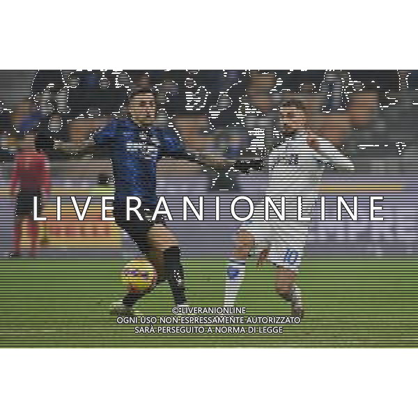 Matias Vecino (Inter) SX e Nedim Bajrami (Empoli) DX Inter vs Empoli Coppa Italia Frecciarossa - ottavi di finale Milano 19-01-2022 Stadio Giuseppe Meazza - San Siro foto Roberto Garavaglia/ag. Aldo Liverani sas /AGENZIA ALDO LIVERANI SAS