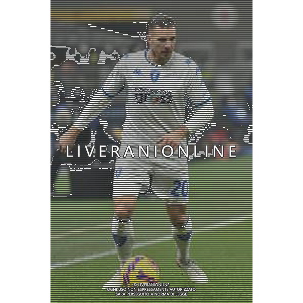 Riccardo Fiamozzi (Empoli) Inter vs Empoli Coppa Italia Frecciarossa - ottavi di finale Milano 19-01-2022 Stadio Giuseppe Meazza - San Siro foto Roberto Garavaglia/ag. Aldo Liverani sas /AGENZIA ALDO LIVERANI SAS