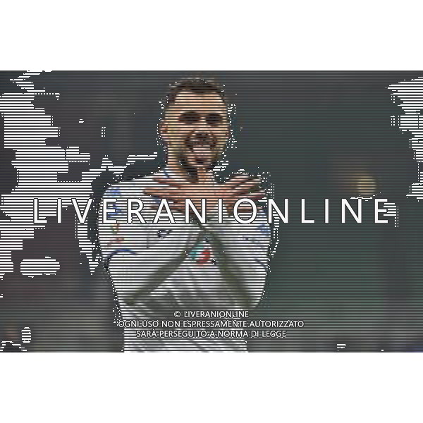 Nedim Bajrami (Empoli) esulta dopo il gol dell\'1 a 1 Inter vs Empoli Coppa Italia Frecciarossa - ottavi di finale Milano 19-01-2022 Stadio Giuseppe Meazza - San Siro foto Roberto Garavaglia/ag. Aldo Liverani sas /AGENZIA ALDO LIVERANI SAS