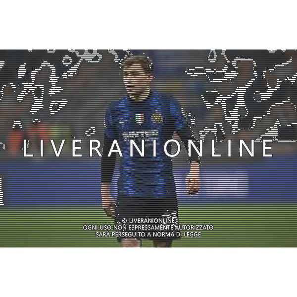Nicolo\' Barella (Inter) Inter vs Empoli Coppa Italia Frecciarossa - ottavi di finale Milano 19-01-2022 Stadio Giuseppe Meazza - San Siro foto Roberto Garavaglia/ag. Aldo Liverani sas /AGENZIA ALDO LIVERANI SAS