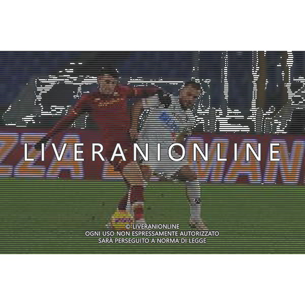Roma vs Lecce Coppa Italia - Ottavi di finale Stadio Olimpico - Roma 20-01-2022 nella foto Ibanez e Gargiulo ©Federico Gaetano/AGENZIA ALDO LIVERANI SAS