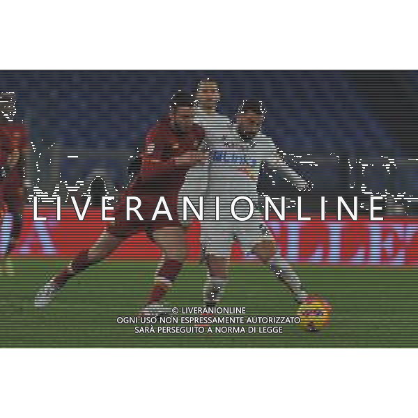 Roma vs Lecce Coppa Italia - Ottavi di finale Stadio Olimpico - Roma 20-01-2022 nella foto Cristante e Coda ©Federico Gaetano/AGENZIA ALDO LIVERANI SAS