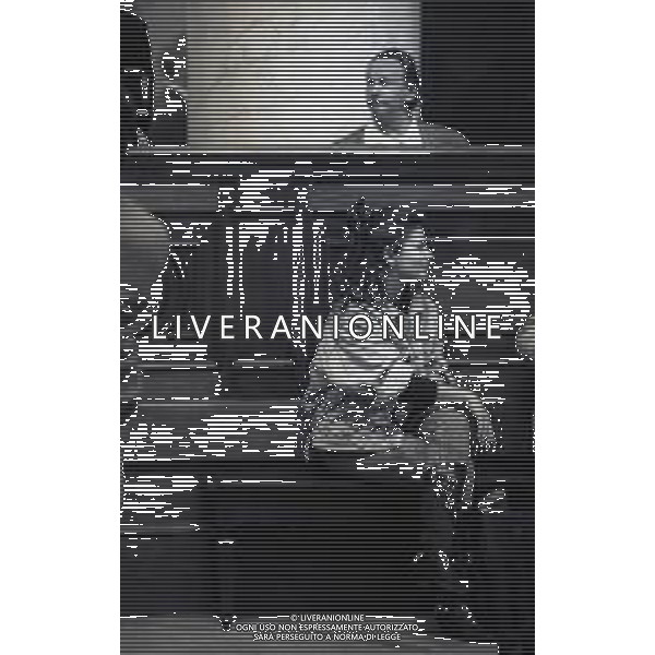 MAGGIO 1987-PARMA PROCESSO PER L\'OMICIDIO DELL\'IMPRENDITORE CARLO MAZZA NELLA FOTO I DUE PRESUNTI IMPUTATI KATHARINA MIROSLAWA E IL MARITO WITOLD KIELBASINSKI IN AULA A PAMA DURANTE IL PROCESSO AG ALDO LIVERANI SAS