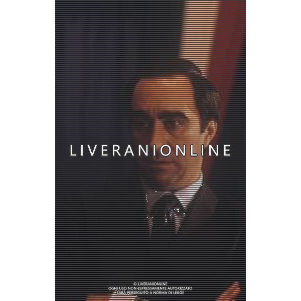 RETROSPETTIVA FRANCO CARRARO DIRIGENTE SPORTIVO E POLITICO NELLA FOTO FRANCO CARRARO NELL\'ANNO 1979 AG ALDO LIVERANI SAS