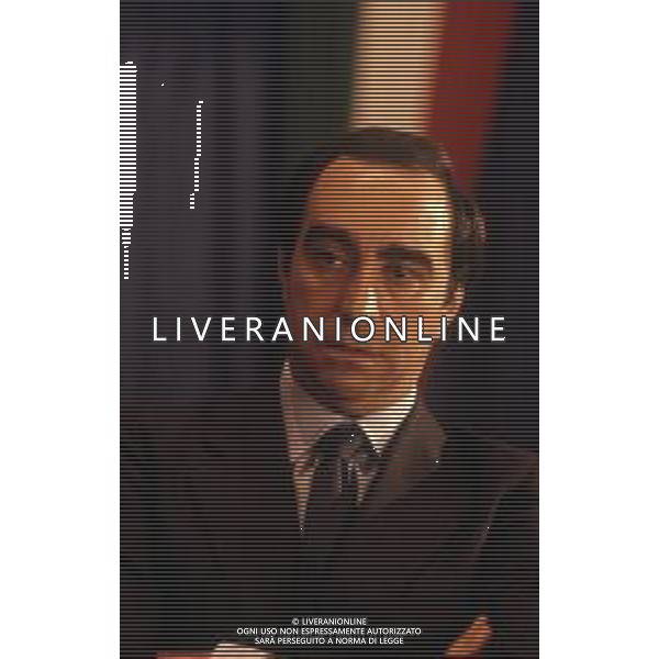 RETROSPETTIVA FRANCO CARRARO DIRIGENTE SPORTIVO E POLITICO NELLA FOTO FRANCO CARRARO NELL\'ANNO 1979 AG ALDO LIVERANI SAS