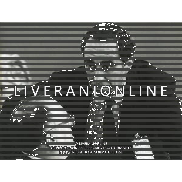 RETROSPETTIVA FRANCO CARRARO DIRIGENTE SPORTIVO E POLITICO NELLA FOTO FRANCO CARRARO NELL\'ANNO 1980 AG ALDO LIVERANI SAS 