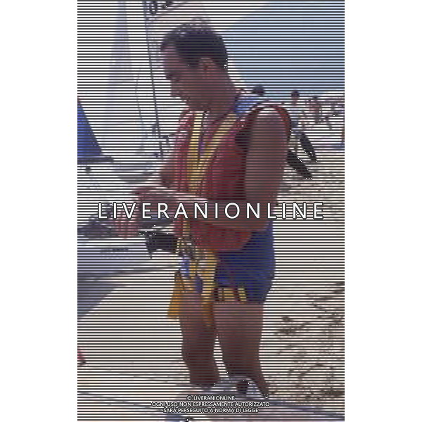 RETROSPETTIVA FRANCO CARRARO DIRIGENTE SPORTIVO E POLITICO NELLA FOTO FRANCO CARRARO NELL\'ANNO 1984  AG ALDO LIVERANI SAS