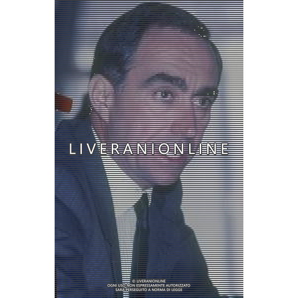 RETROSPETTIVA FRANCO CARRARO DIRIGENTE SPORTIVO E POLITICO NELLA FOTO FRANCO CARRARO PRESIDENTE CONI AG ALDO LIVERANI SAS 