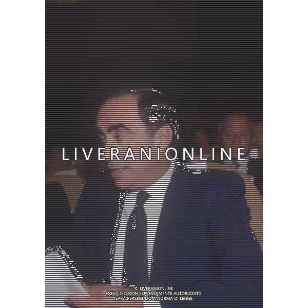 RETROSPETTIVA FRANCO CARRARO DIRIGENTE SPORTIVO E POLITICO NELLA FOTO FRANCO CARRARO  AG ALDO LIVERANI SAS  