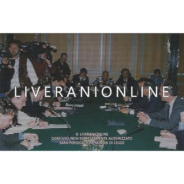 RETROSPETTIVA FRANCO CARRARO DIRIGENTE SPORTIVO E POLITICO NELLA FOTO FRANCO CARRARO  AG ALDO LIVERANI SAS  