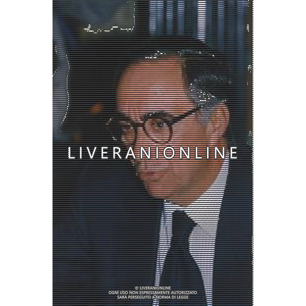 RETROSPETTIVA FRANCO CARRARO DIRIGENTE SPORTIVO E POLITICO NELLA FOTO FRANCO CARRARO  AG ALDO LIVERANI SAS  