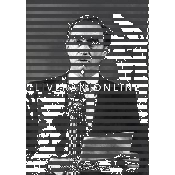 RETROSPETTIVA FRANCO CARRARO DIRIGENTE SPORTIVO E POLITICO NELLA FOTO FRANCO CARRARO  AG ALDO LIVERANI SAS  