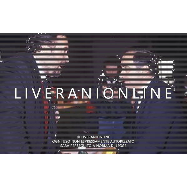 RETROSPETTIVA FRANCO CARRARO DIRIGENTE SPORTIVO E POLITICO NELLA FOTO FRANCO CARRARO CON OTTAVIANO DEL TURCO AG ALDO LIVERANI SAS 