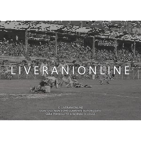 27-11-1983 COMO CAMPIONATO DI CALCIO SERIE B COMO-CAMPOBASSO 3-0 NELLA FOTO AZIONE DI GIOCO AG ALDO LIVERANI SAS