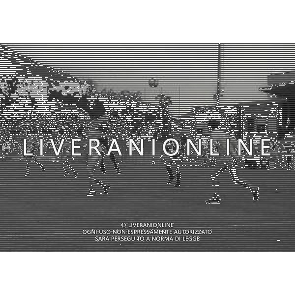 27-11-1983 COMO CAMPIONATO DI CALCIO SERIE B COMO-CAMPOBASSO 3-0 NELLA FOTO AZIONE DI GIOCO AG ALDO LIVERANI SAS