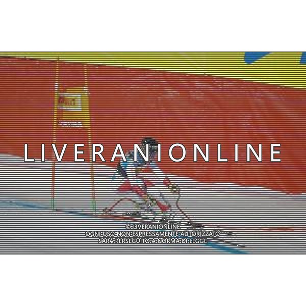 Luca Tedeschi/LMedia - 2022 FIS Ski World Cup - Women\'s Down Hill - alpine ski race January 22 2022 - Olympia slope Cortina d\'Ampezzo, Italy 2022 FIS Ski World Cup - Women\'s Down Hill Photo showing: GUT-BEHRAMI Lara (SUI) in action @Luca Tedeschi/LiveMedia /AGENZIA ALDO LIVERANI SAS