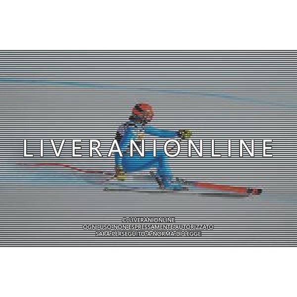 Luca Tedeschi/LMedia - 2022 FIS Ski World Cup - Women\'s Down Hill - alpine ski race January 22 2022 - Olympia slope Cortina d\'Ampezzo, Italy 2022 FIS Ski World Cup - Women\'s Down Hill Photo showing: BRIGNONE Federica (ITA) in action @Luca Tedeschi/LiveMedia /AGENZIA ALDO LIVERANI SAS