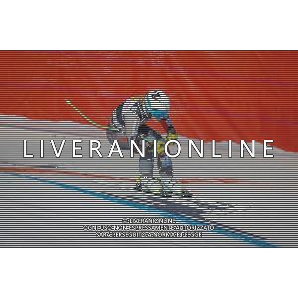 Luca Tedeschi/LMedia - 2022 FIS Ski World Cup - Women\'s Down Hill - alpine ski race January 22 2022 - Olympia slope Cortina d\'Ampezzo, Italy 2022 FIS Ski World Cup - Women\'s Down Hill Photo showing: MOWINCKEL Ragnhild (NOR) in action @Luca Tedeschi/LiveMedia /AGENZIA ALDO LIVERANI SAS