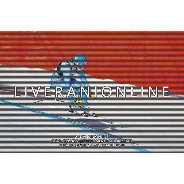 Luca Tedeschi/LMedia - 2022 FIS Ski World Cup - Women\'s Down Hill - alpine ski race January 22 2022 - Olympia slope Cortina d\'Ampezzo, Italy 2022 FIS Ski World Cup - Women\'s Down Hill Photo showing: CURTONI Elena (ITA) in action @Luca Tedeschi/LiveMedia /AGENZIA ALDO LIVERANI SAS