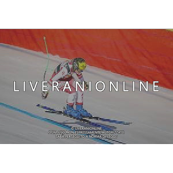 Luca Tedeschi/LMedia - 2022 FIS Ski World Cup - Women\'s Down Hill - alpine ski race January 22 2022 - Olympia slope Cortina d\'Ampezzo, Italy 2022 FIS Ski World Cup - Women\'s Down Hill Photo showing: TIPPLER Tamara (AUT) in action @Luca Tedeschi/LiveMedia /AGENZIA ALDO LIVERANI SAS