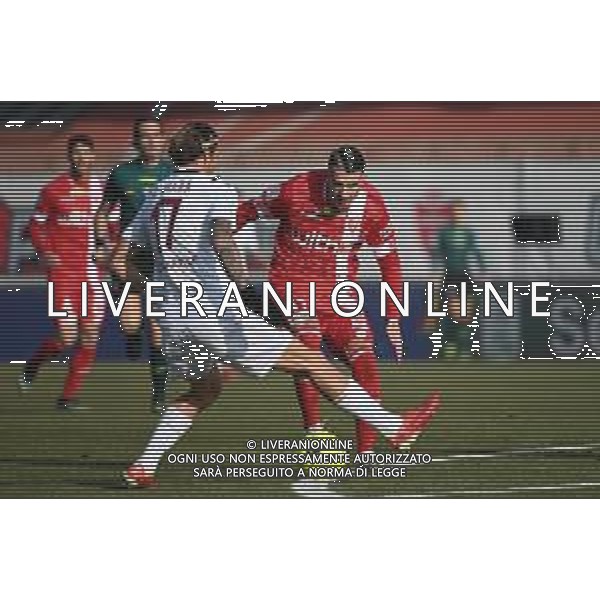 ¬© TVRG Dany Mota Carvalho (Monza) e sulla SX Gian Luca Di Chiara (Reggina) Monza vs Reggina Campionato Serie BKT - 20a giornata Monza 22-01-2022 U-Power Stadium foto Roberto Garavaglia/ag. Aldo Liverani sas /AGENZIA ALDO LIVERANI SAS