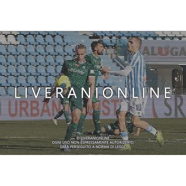 Spal - Pisa Campionato di Calcio Serie BKT 22/01/2022 - nella foto: Hermannsson Hjortur (Pisa Sporting Club 1909) ©Claudio Zamagni/Agenzia Aldo Liverani during Italian Serie BKT soccer match between Spal and Pisa at Paolo Mazza Stadium in Ferrara on January 22 2022 photo credit by Claudio Zamagni/Aldo Liverani Photo Agency/AGENZIA ALDO LIVERANI SAS