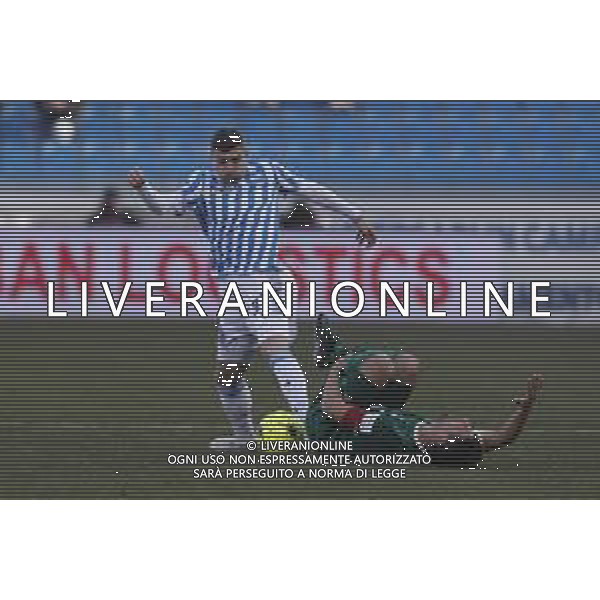 Spal - Pisa Campionato di Calcio Serie BKT 22/01/2022 - nella foto: Raffaele Celia ©Claudio Zamagni/Agenzia Aldo Liverani during Italian Serie BKT soccer match between Spal and Pisa at Paolo Mazza Stadium in Ferrara on January 22 2022 photo credit by Claudio Zamagni/Aldo Liverani Photo Agency/AGENZIA ALDO LIVERANI SAS