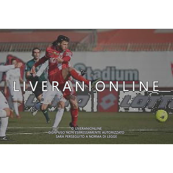 ¬© TVRG Luca Mazzitelli (Monza) occasione da gol Monza vs Reggina Campionato Serie BKT - 20a giornata Monza 22-01-2022 U-Power Stadium foto Roberto Garavaglia/ag. Aldo Liverani sas /AGENZIA ALDO LIVERANI SAS