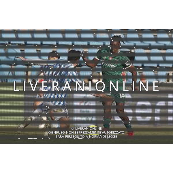 Spal - Pisa Campionato di Calcio Serie BKT 22/01/2022 - nella foto: Idrissa Toure\'(Pisa Sporting Club 1909) ©Claudio Zamagni/Agenzia Aldo Liverani during Italian Serie BKT soccer match between Spal and Pisa at Paolo Mazza Stadium in Ferrara on January 22 2022 photo credit by Claudio Zamagni/Aldo Liverani Photo Agency/AGENZIA ALDO LIVERANI SAS