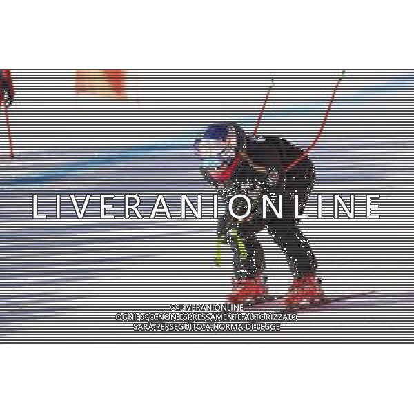 Luca Tedeschi/LMedia - 2022 FIS Ski World Cup - Women\'s Down Hill - alpine ski race January 22 2022 - Olympia slope Cortina d\'Ampezzo, Italy 2022 FIS Ski World Cup - Women\'s Down Hill Photo showing: LEDECKA Ester (CZE) portrait during recognition @Luca Tedeschi/LiveMedia /AGENZIA ALDO LIVERANI SAS