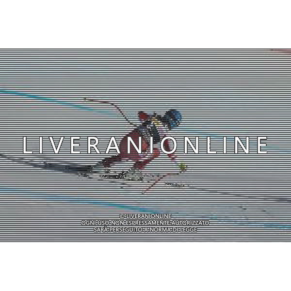Luca Tedeschi/LMedia - 2022 FIS Ski World Cup - Women\'s Down Hill - alpine ski race January 22 2022 - Olympia slope Cortina d\'Ampezzo, Italy 2022 FIS Ski World Cup - Women\'s Down Hill Photo showing: SCHEYER Christine (AUT) in action @Luca Tedeschi/LiveMedia /AGENZIA ALDO LIVERANI SAS