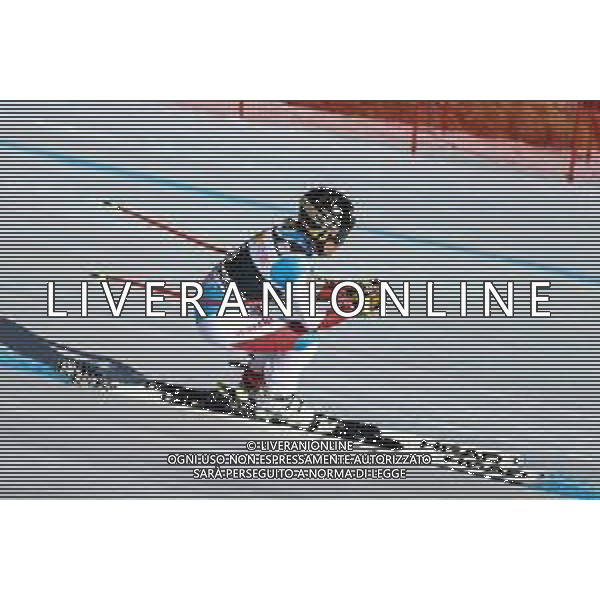Luca Tedeschi/LMedia - 2022 FIS Ski World Cup - Women\'s Down Hill - alpine ski race January 22 2022 - Olympia slope Cortina d\'Ampezzo, Italy 2022 FIS Ski World Cup - Women\'s Down Hill Photo showing: GUT-BEHRAMI Lara (SUI) in action @Luca Tedeschi/LiveMedia /AGENZIA ALDO LIVERANI SAS