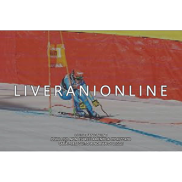 Luca Tedeschi/LMedia - 2022 FIS Ski World Cup - Women\'s Down Hill - alpine ski race January 22 2022 - Olympia slope Cortina d\'Ampezzo, Italy 2022 FIS Ski World Cup - Women\'s Down Hill Photo showing: BRIGNONE Federica (ITA) in action @Luca Tedeschi/LiveMedia /AGENZIA ALDO LIVERANI SAS