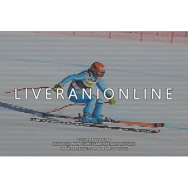 Luca Tedeschi/LMedia - 2022 FIS Ski World Cup - Women\'s Down Hill - alpine ski race January 22 2022 - Olympia slope Cortina d\'Ampezzo, Italy 2022 FIS Ski World Cup - Women\'s Down Hill Photo showing: BRIGNONE Federica (ITA) in action @Luca Tedeschi/LiveMedia /AGENZIA ALDO LIVERANI SAS